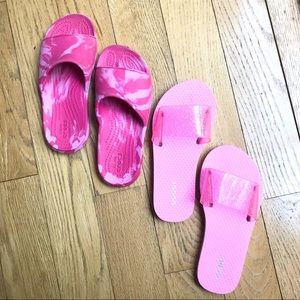 Girls slides size 1